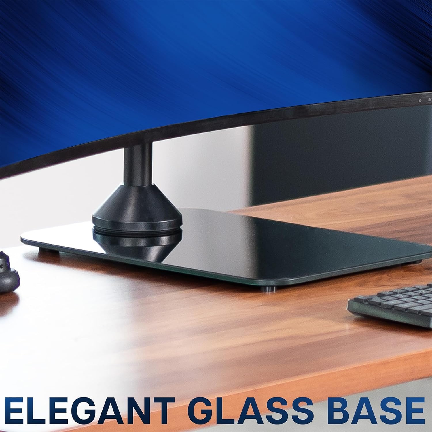 image:imageVIVO Freestanding Dual Vertically Stacked UltraWide Monitor Desk Stand Extra Tall Heavy Duty Adjustable Mount for 2 Ultrawide Screens up to 45 inches 25 lbs Per Screen Capacity Black STANDV200LUp to 49