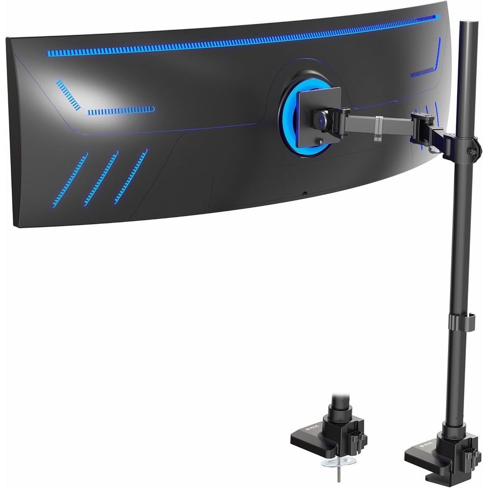 image:imageVIVO Single Monitor Desk Mount Fully Adjustable Standup to 49 screens