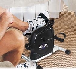 image:imageDeskCycle MagneTrainerER Mini Exercise Bike with UltraSmooth Magnetic Resistance Arm and Leg Exerciser for Joint Mobility Circulation and Recovery Black DSKSPOMGTRAINER