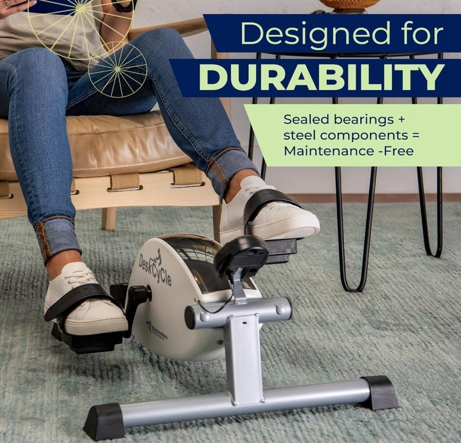 image:imageDeskCycle Under Desk Bike Pedal Exerciser Stationary Bikes for Home amp Office Standard and Adjustable Height VersionsStandard Height