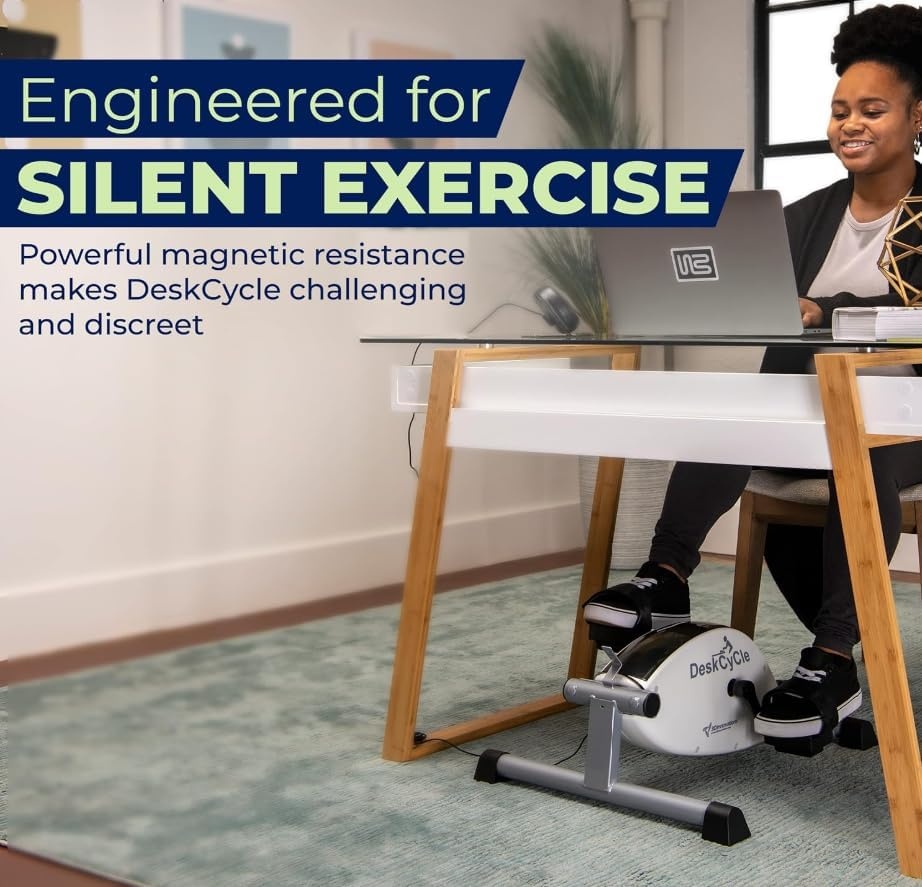 image:imageDeskCycle Under Desk Bike Pedal Exerciser Stationary Bikes for Home amp Office Standard and Adjustable Height VersionsStandard Height