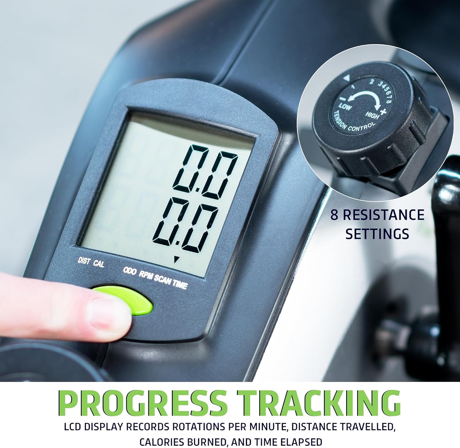 image:imageDeskCycle Under Desk Tall Bike Pedal Exerciser Stationary Bikes for Home and Office Vive Model