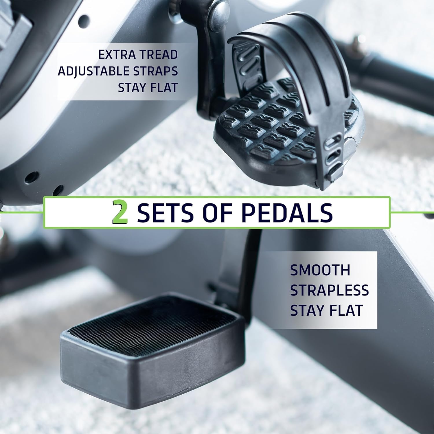 image:imageDeskCycle Under Desk Tall Bike Pedal Exerciser Stationary Bikes for Home and Office Vive Model