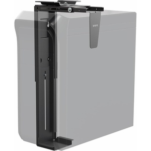 image:imageVIVO Adjustable Under Desk and Wall 35 to 78 inch Wide Office PC Mount Computer Case CPU Machine Holder Stand with Swivel and Secure Locking Holds 22 lbs Black MOUNTPC01Black
