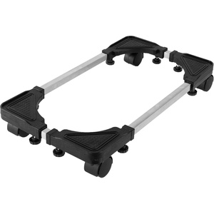 image:imageVIVO Large Steel PC Cart Rolling CPU Trolley Adjustable Mobile Computer Stand Holder with Locking Caster Wheels Fits Most Gaming PCs up to 22 x 14 inches Under Desk Black CARTPC03L