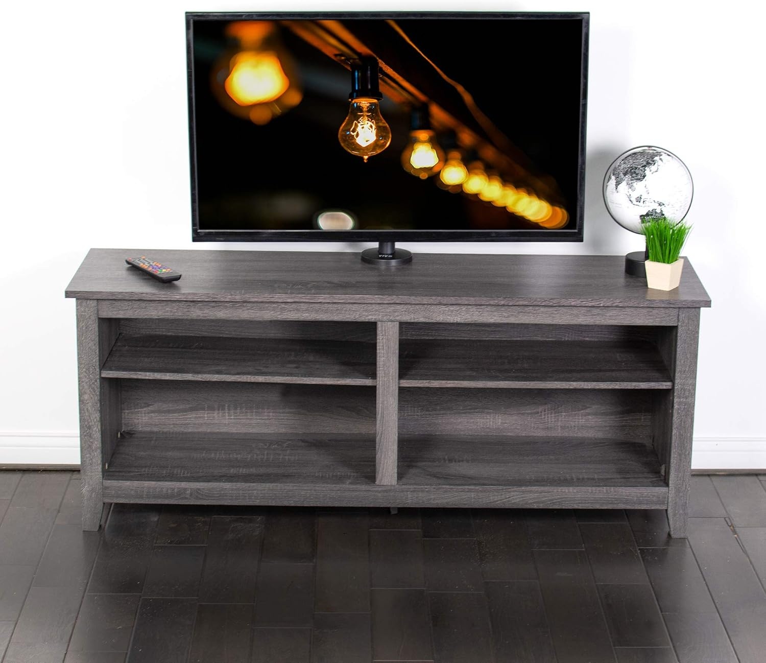 image:imageVIVO Swivel BoltDown TV Stand for 32 to 55 inch Screens Desktop VESA Mount Sturdy Tabletop TV Display STANDTV00M42343 screens