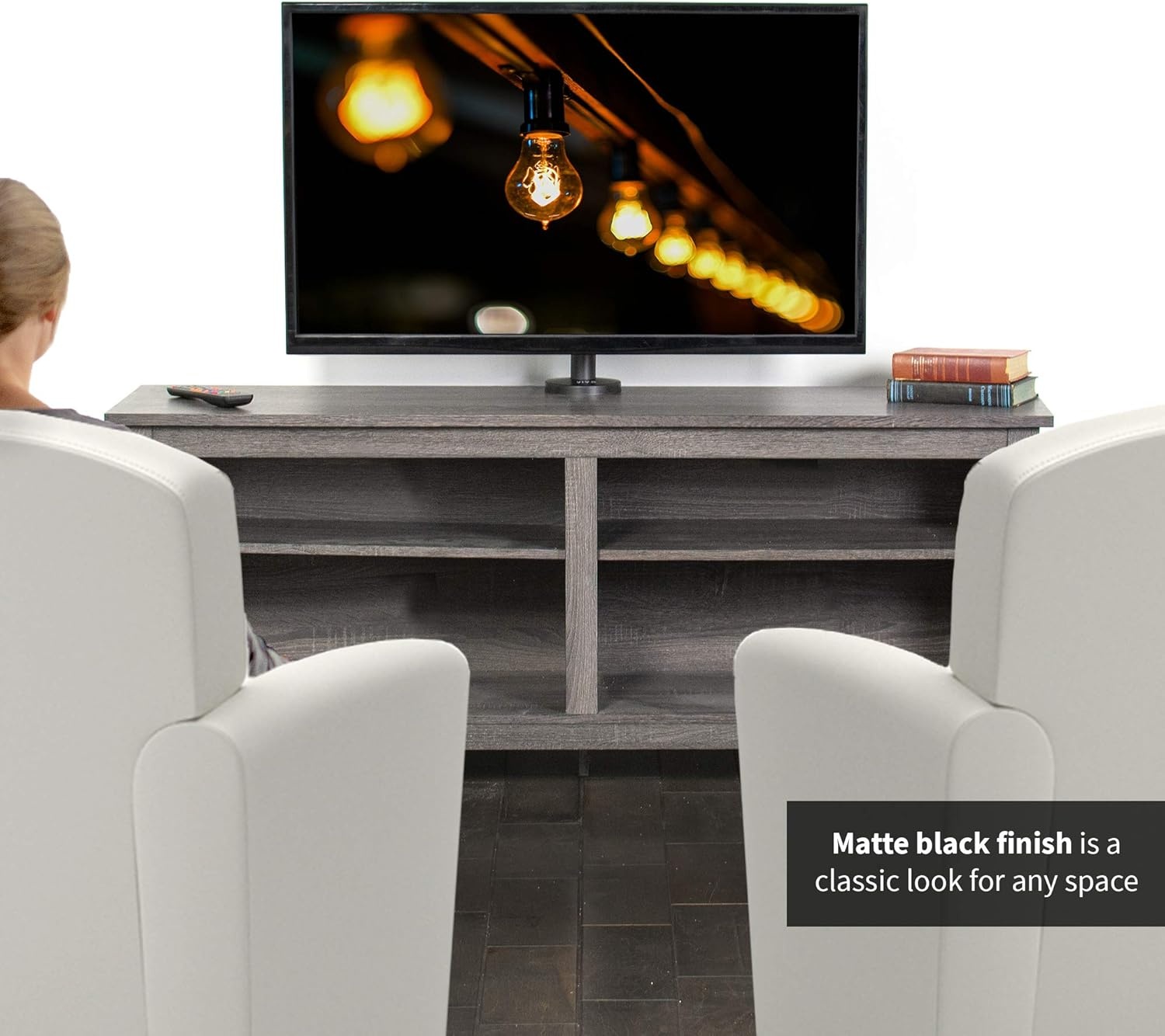 image:imageVIVO Swivel BoltDown TV Stand for 32 to 55 inch Screens Desktop VESA Mount Sturdy Tabletop TV Display STANDTV00M43255 screens