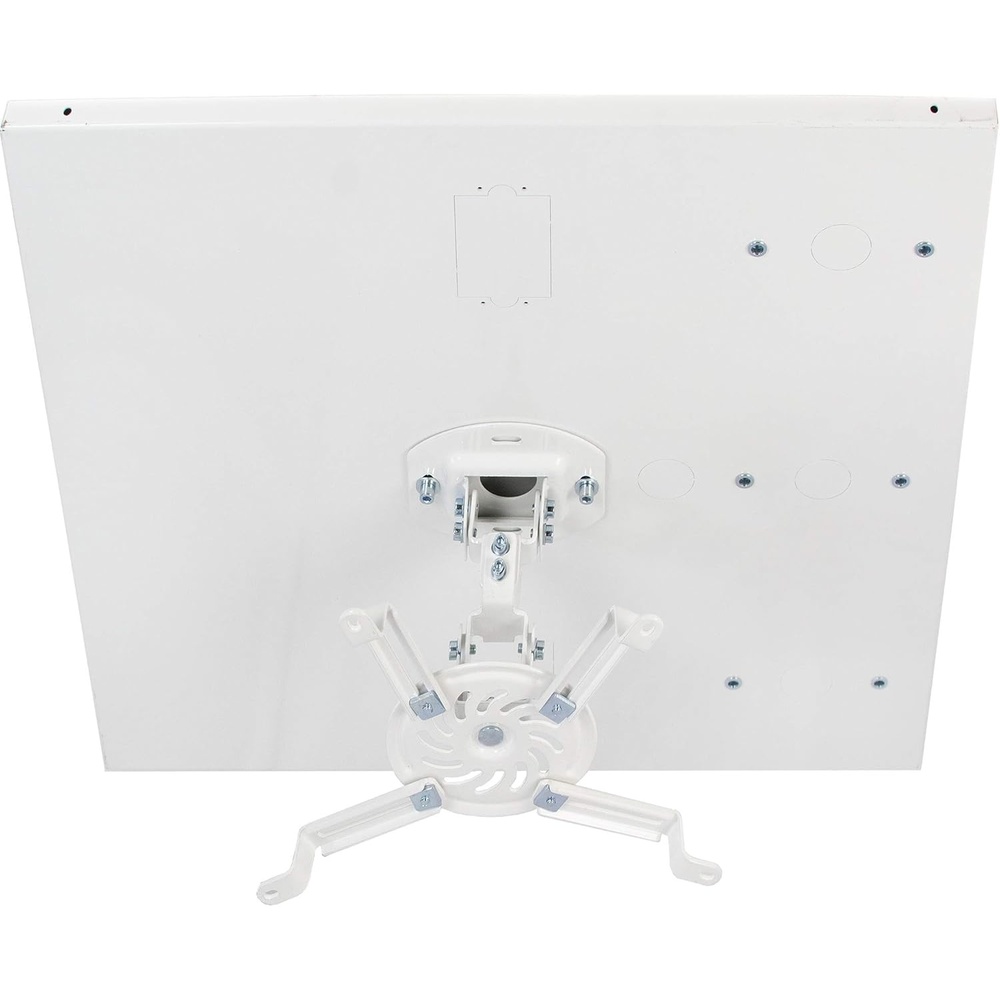 image:imageVIVO Universal Adjustable 2 x 2 feet Drop Ceiling Extending Projector Mount Suspended Dropin Ceiling Tile Projection Mounting Kit for Office Home or School White MOUNTVP08DP6 Drop