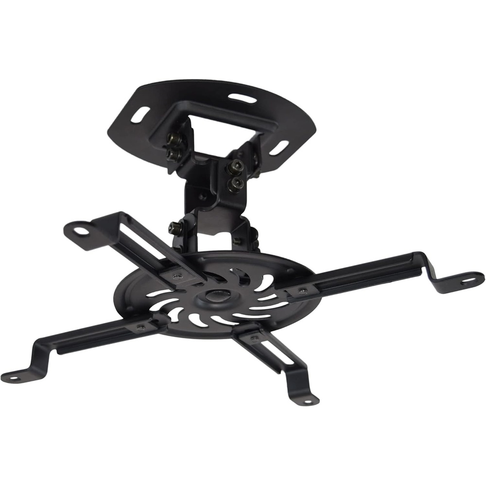 image:imageVIVO Universal Adjustable Ceiling Projector Projection Mount Extending Arms Mounting Bracket White MOUNTVP01WBlack