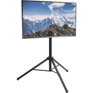 image:imageVIVO Tripod 32 to 55 inch LCD LED Flat Screen TV Display Floor Stand Portable Height Adjustable Mount Black STANDTV55TBlack