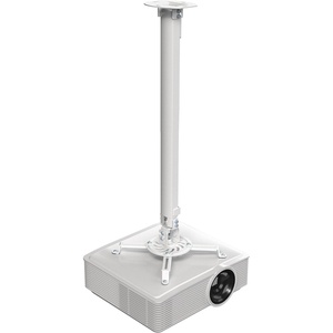 image:imageVIVO Universal Adjustable Ceiling Projector Projection Mount Extending Arms Mounting Bracket White MOUNTVP01WWhite