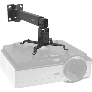 image:imageVIVO Universal Adjustable Wall Ceiling Projector Mount Bracket Extendable Length Projection White MOUNTVP06WBlack