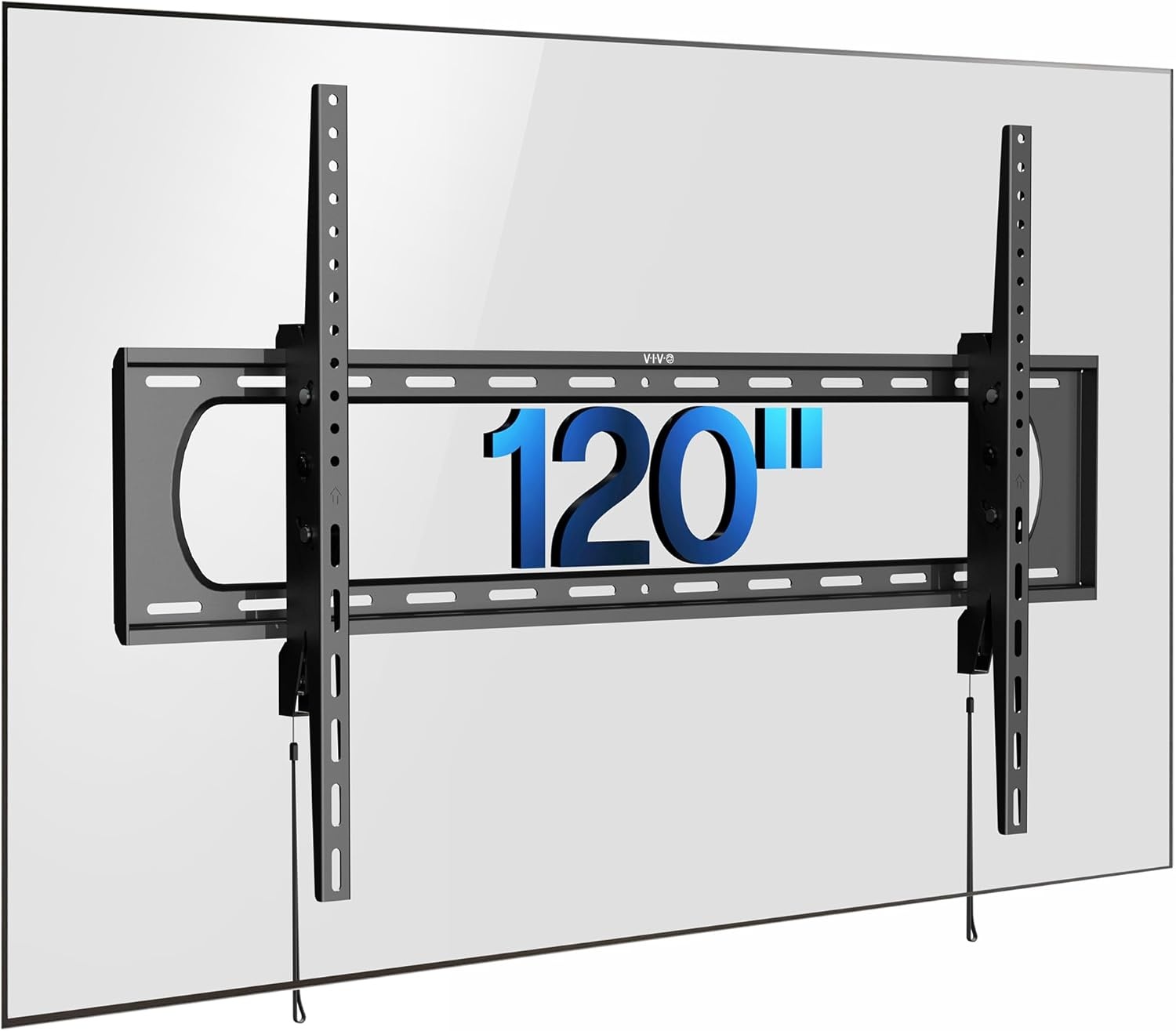 image:imageVIVO Ultra Heavy Duty TV Wall Mount for 43 to 90 inch Screens Large Fixed Mount Fits up to 800x400mm VESA Black MOUNTVW090F60 to 120 screens