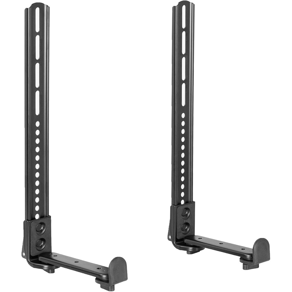 image:imageVIVO Steel Soundbar Bracket Speaker Mount with NonSlip Base Above or Below Wall Mounted TV Fits Most VESA Patterns 33 lbs Capacity MountSPSB5