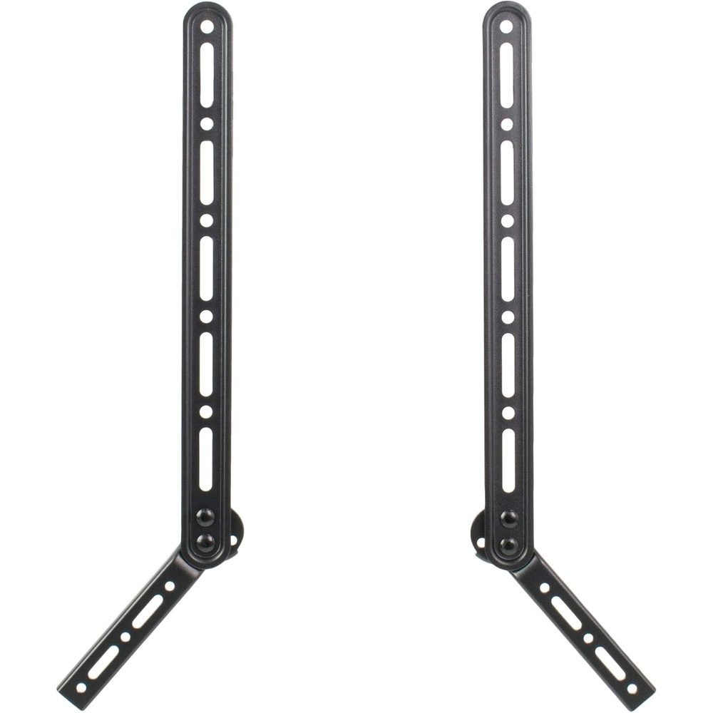 image:imageVIVO Universal Sound Bar Steel Bracket Speaker Mount Above or Below Wall Mounted TV Fits Behind 23 to 65 inches Screens 33 lbs Capacity MountSPSB2