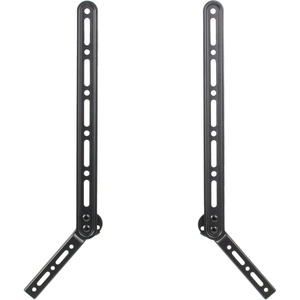image:imageVIVO Universal Sound Bar Steel Bracket Speaker Mount Above or Below Wall Mounted TV Fits Behind 23 to 65 inches Screens 33 lbs Capacity MountSPSB2