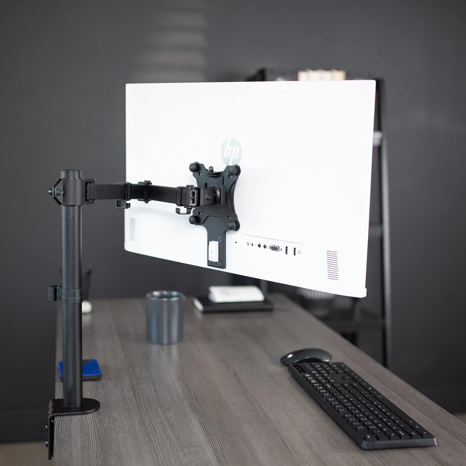image:imageVIVO Quick Attach VESA Adapter Designed for HP MSeries Monitors M22f M24f M27f M27fd M27fq M27fwa M32f VESA 75x75mm and 100x100mm Conversion Kit MOUNTHP02M75x75mm 100x100mm