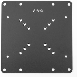image:imageVIVO Steel VESA TV and Monitor Mount Adapter Plate Bracket for Screens 23 to 42  Conversion Kit for VESA up to 200x200mm MOUNTAD2X2up to 200x200mm VESA