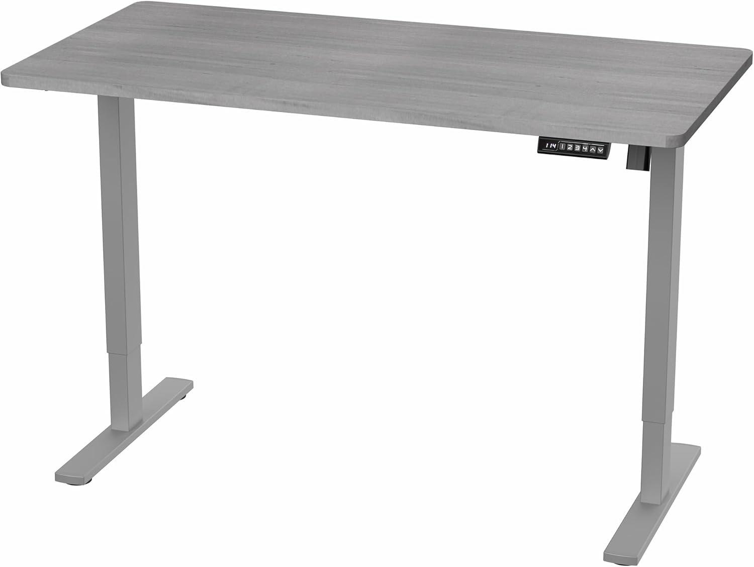 image:imageVIVO Electric 71 x 36 in Standing Desk Memory Height Adjustment 1B Series Holds 220 lbs Black Top Black Frame DESKKIT1B7B36Dark Gray Top Gray Frame