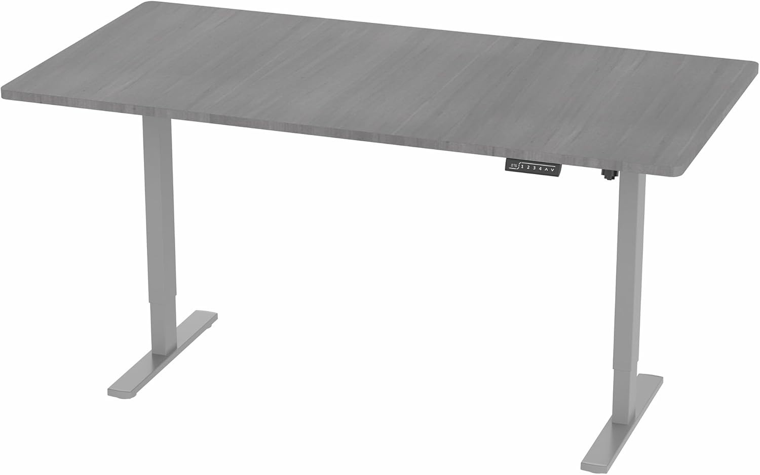 image:imageVIVO Electric 71 x 36 in Standing Desk Memory Height Adjustment 1B Series Holds 220 lbs Black Top Black Frame DESKKIT1B7B36Dark Gray Top Gray Frame