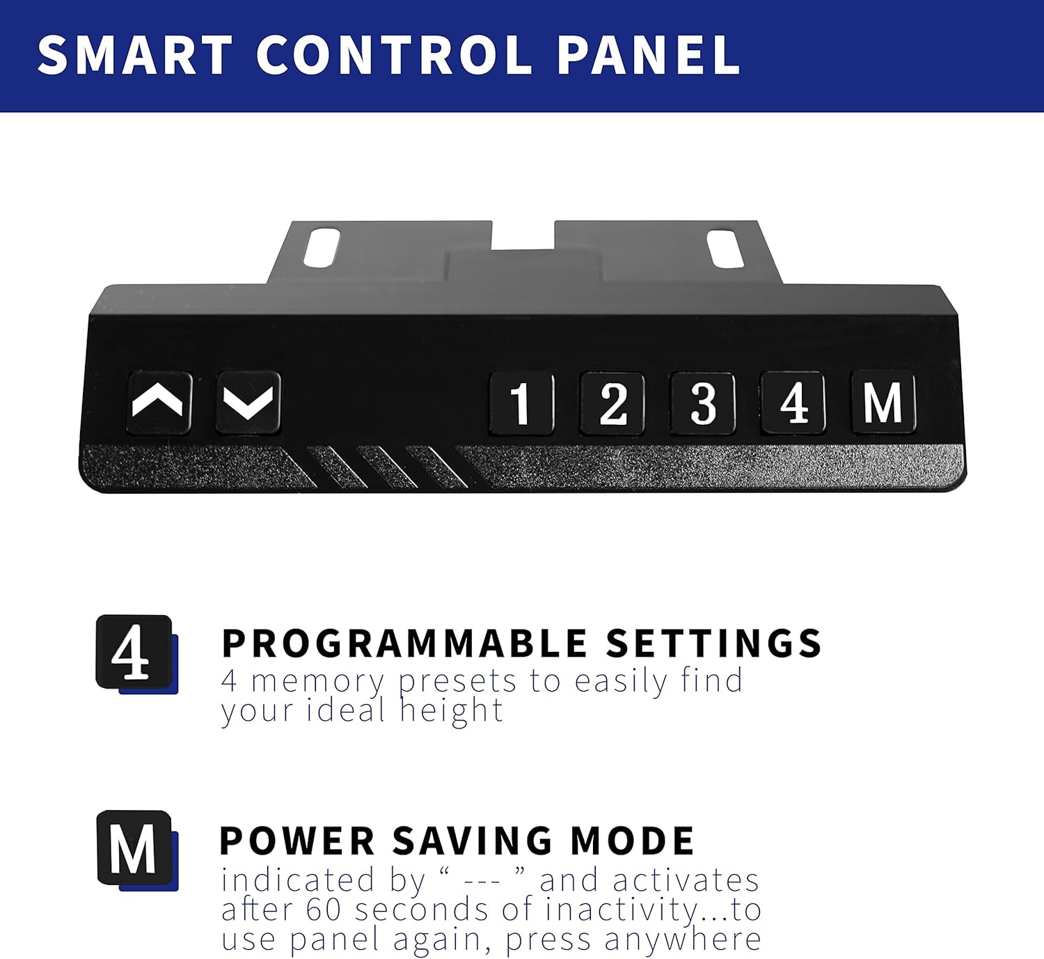 image:imageVIVO Electric Height Adjustable 83 x 60 inch Corner Stand Up Desk 2 Dark Gray Solid Table Tops Black Frame Memory Controller LShaped Workstation 3E Series DESKKIT3E8GWhite Top Black Frame