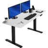 White Dry Erase Top / Black Frame