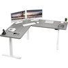 Dark Gray Top / White Frame