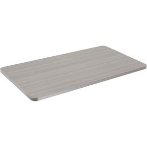 image:imageVIVO Black 43 x 24 inch Universal Solid OnePiece Table Top for Standard and Sit to Stand Height Adjustable Home and Office Desk Frames DESKTOP43BDark Gray