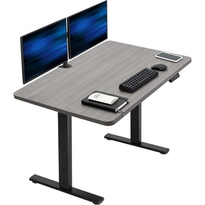 image:imageVIVO Electric 71 x 36 in Standing Desk Memory Height Adjustment 1B Series Holds 220 lbs Black Top Black Frame DESKKIT1B7B36Dark Gray Top  Black Frame