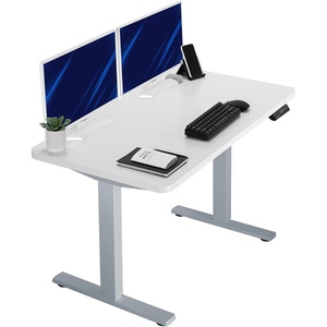 image:imageVIVO Electric 71 x 36 in Standing Desk Memory Height Adjustment 1B Series Holds 220 lbs Black Top Black Frame DESKKIT1B7B36White Top  Gray Frame