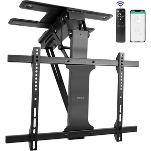 image:imageVIVO Electric Flip Down Swiveling Ceiling TV Mount for 32 to 70 inch Screens Large Motorized Flat Ceiling VESA Mount App and Voice Control Black MOUNTEFD70SBlack