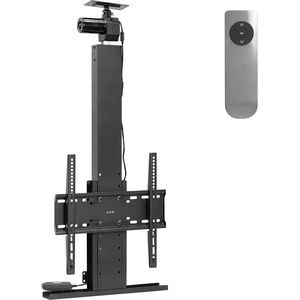 image:imageVIVO Motorized Drop Down Ceiling TV Mount for 32 to 55 inch Screens Vertical Electric Television Bracket with Remote Control Compact Design for Enclosures Black MOUNTEDN5532  55 Screens