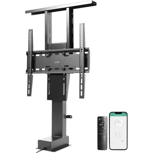 image:imageVIVO Motorized TV Stand for 32 to 65 inch Screens Vertical Lift Television Stand with Remote Control Compact TV Mount Bracket MOUNTEUP65A32 to 55 screen