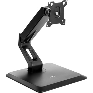 image:imageVIVO Premium Single 17 to 32 inch VESA Monitor and Touch Screen Desk Stand with Rotating Base Freestanding Pneumatic Height Adjustable Arm 12 inch Maximum Screen Height Black STANDV001R