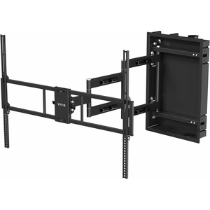 image:imageVIVO Recessed 50 to 75 inch LED LCD TV Wall Mount Articulating Full Motion inWall TV Bracket for Flush Installation Holds up to 110 lbs Black MOUNTREC0150100 screens